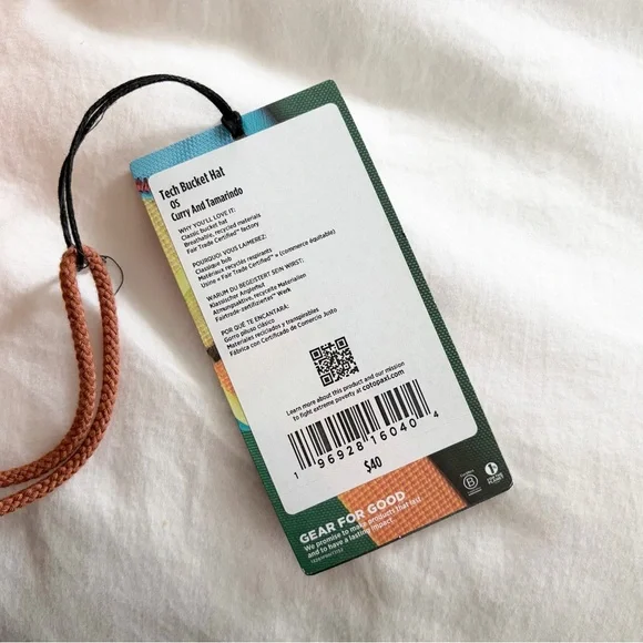 Cotopaxi NWT Unisex Tech Bucket Hat Curry Tamarindo OS - Picture 6 of 6